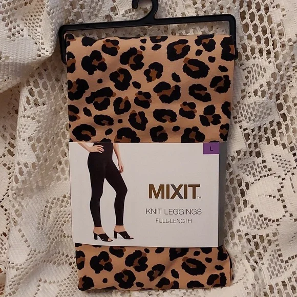 Mixit Pants Jumpsuits Nwt Mixit Knit Leggings Full Length